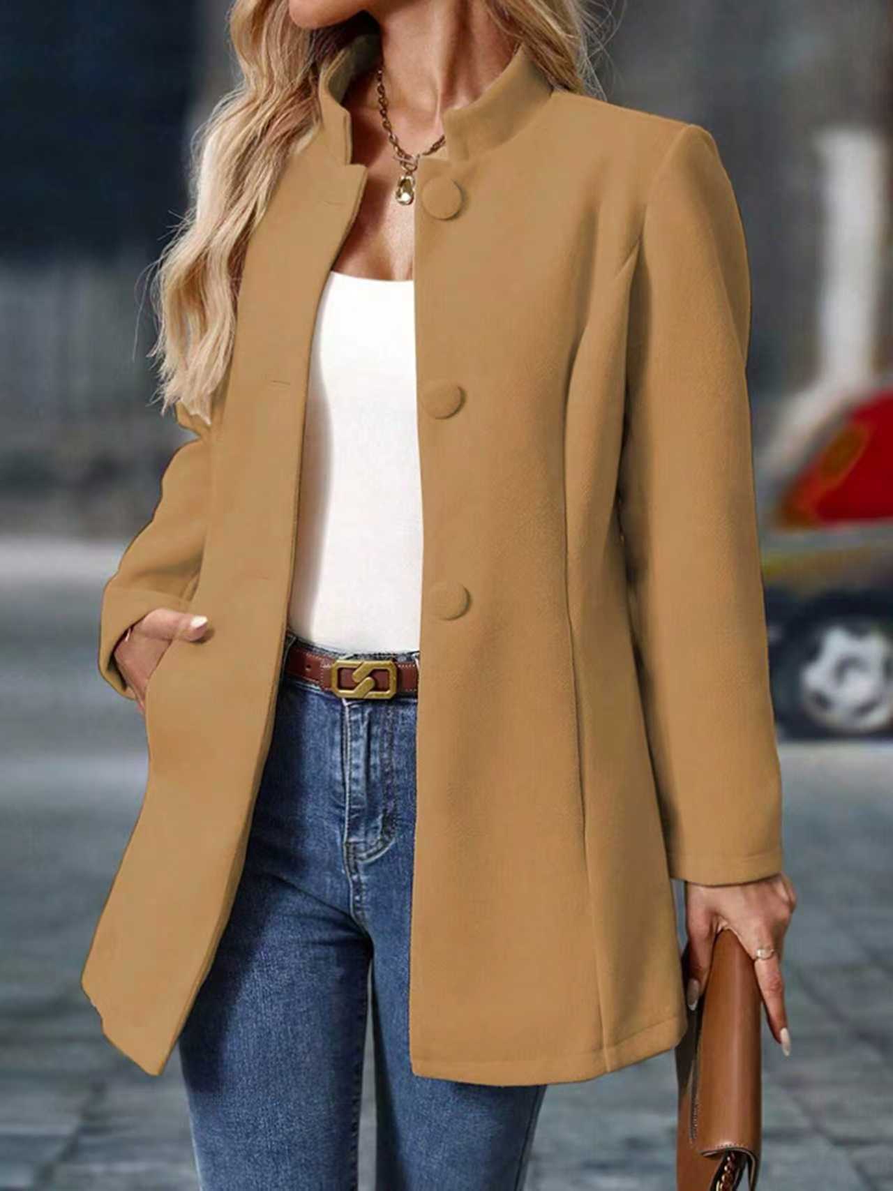 Manteau classique pour femme