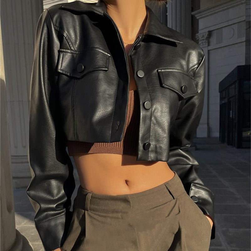 Veste  courte similicuir