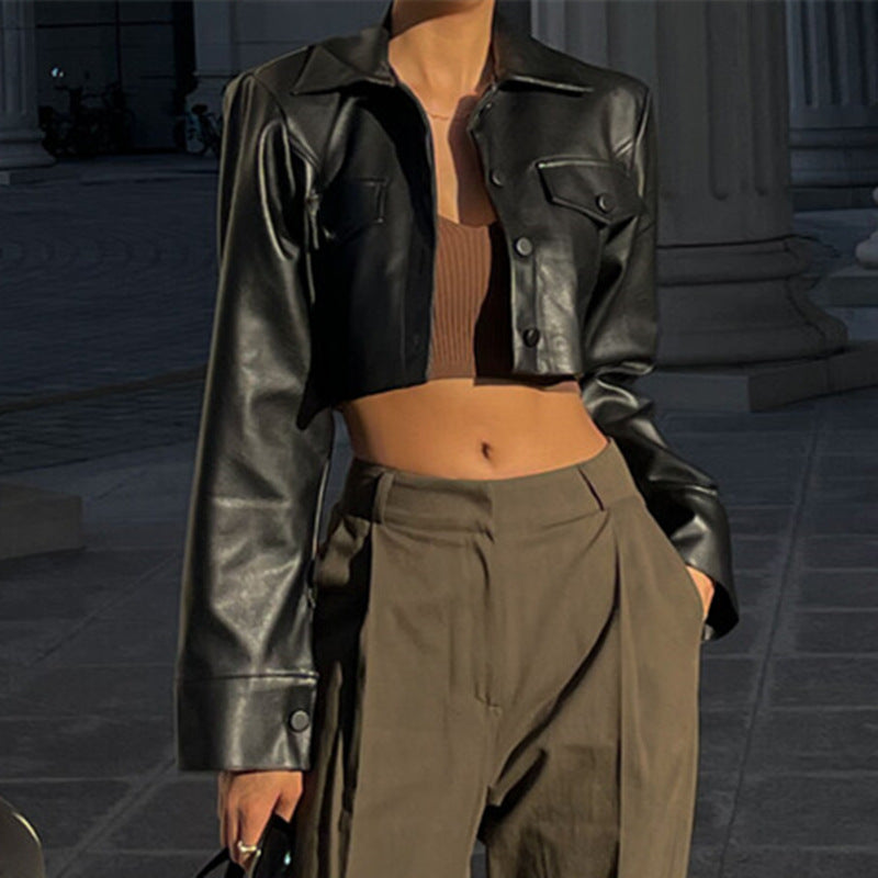 Veste  courte similicuir